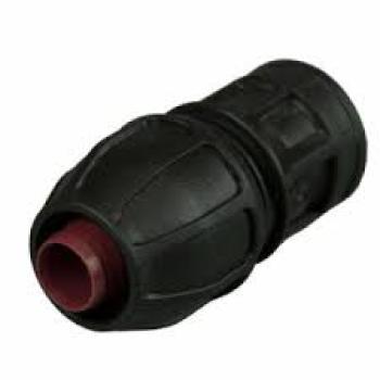 POLY COMPRESSION METRIC END CONNECTOR 32MM X 32MM FI