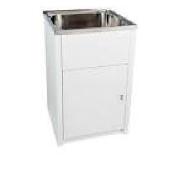 EVERHARD 40LT S/S LAUNDRY TUB & CABINET (70200}