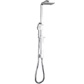 BRASSHARDS SQUARE 2IN1 SHOWER DELUXE E-FIT (11SSL01CL)