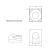 MSCP-C|Udo Master Rail Mini Square Back Plate Chrome- Pair